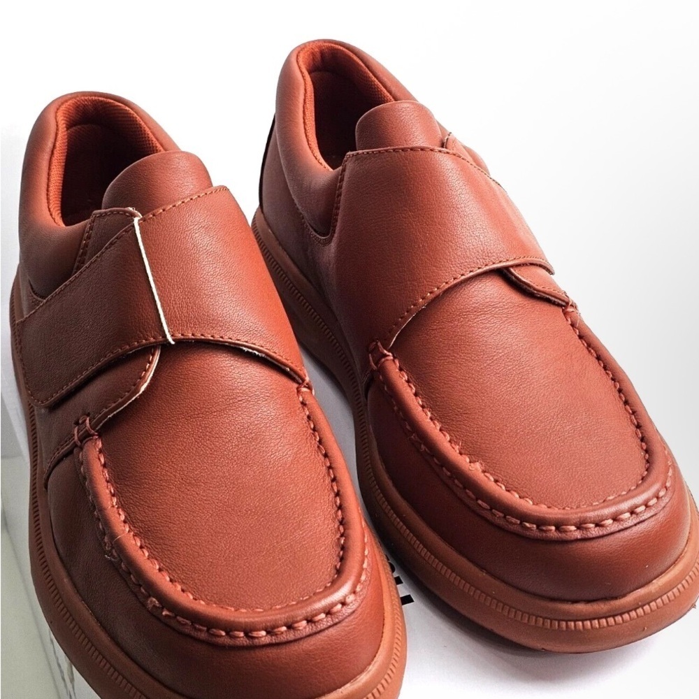 Hush Puppies Men's Gil Size 10 Lightweight Leather Slip-Ons